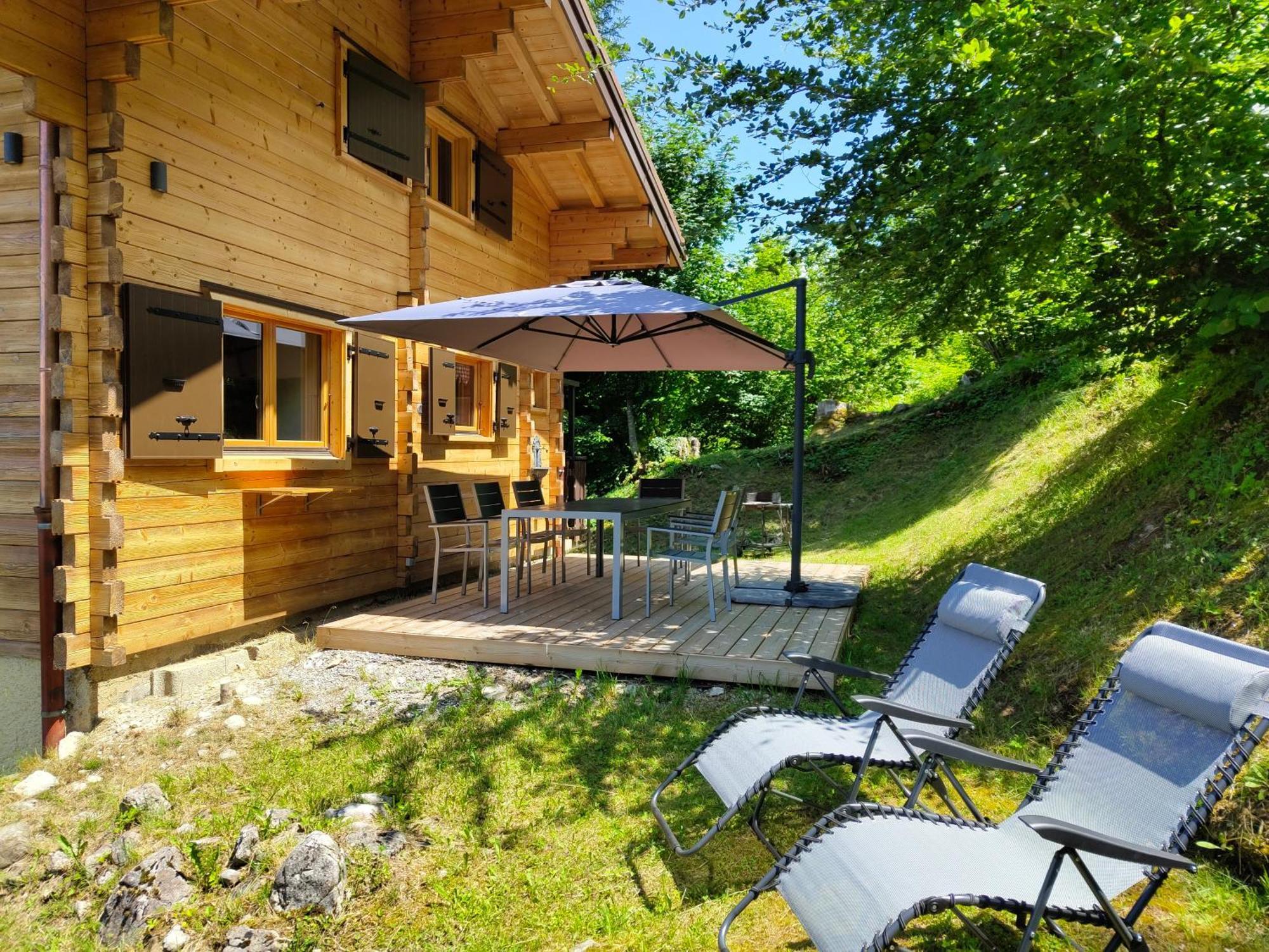 Chalet La Trouvaille Thollon-les-Memises Exteriér fotografie